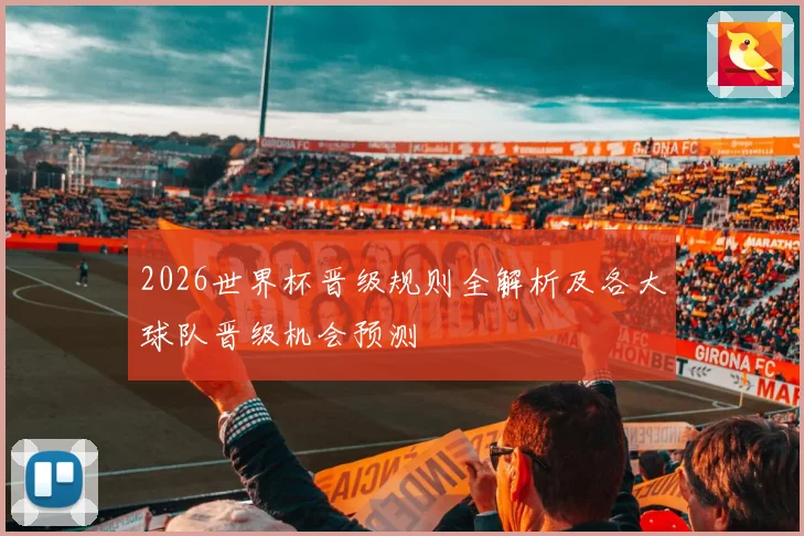 2026世界杯晋级规则全解析及各大球队晋级机会预测